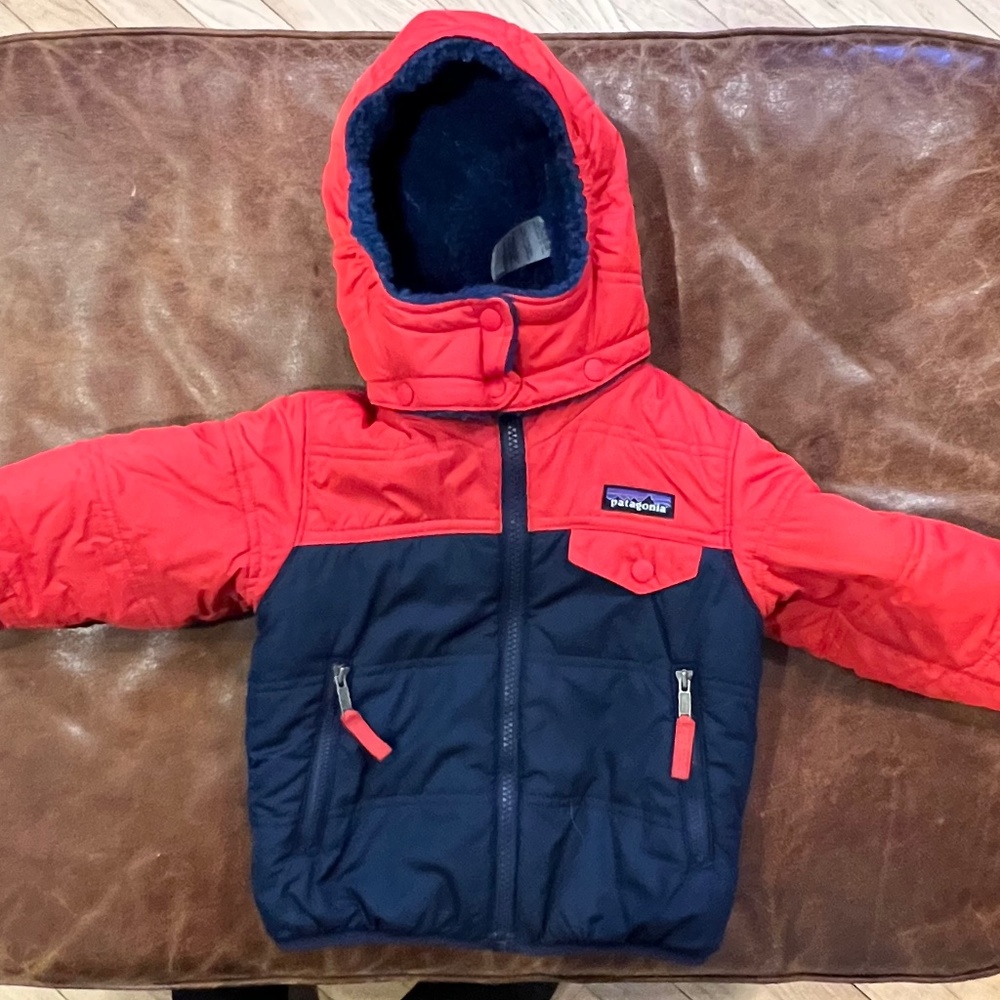 Patagonia Reversible Tribbles Hooded Jacket - Toddler Boys'